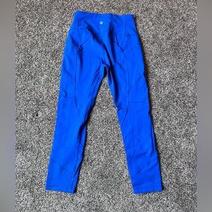 Lululemon leggings with side pockets